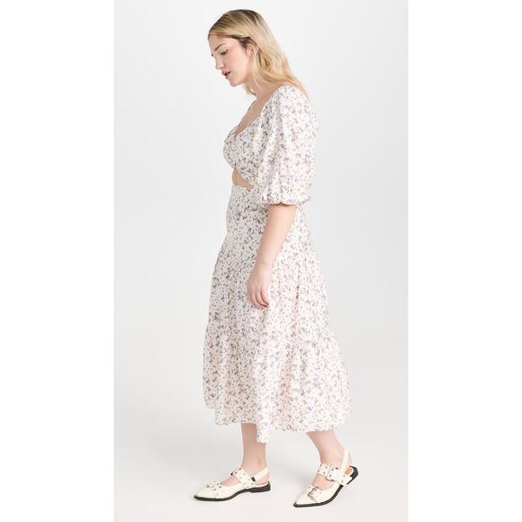 MINK PINK Hailey Midi Floral Dress NWT Size XL - Picture 3 of 8